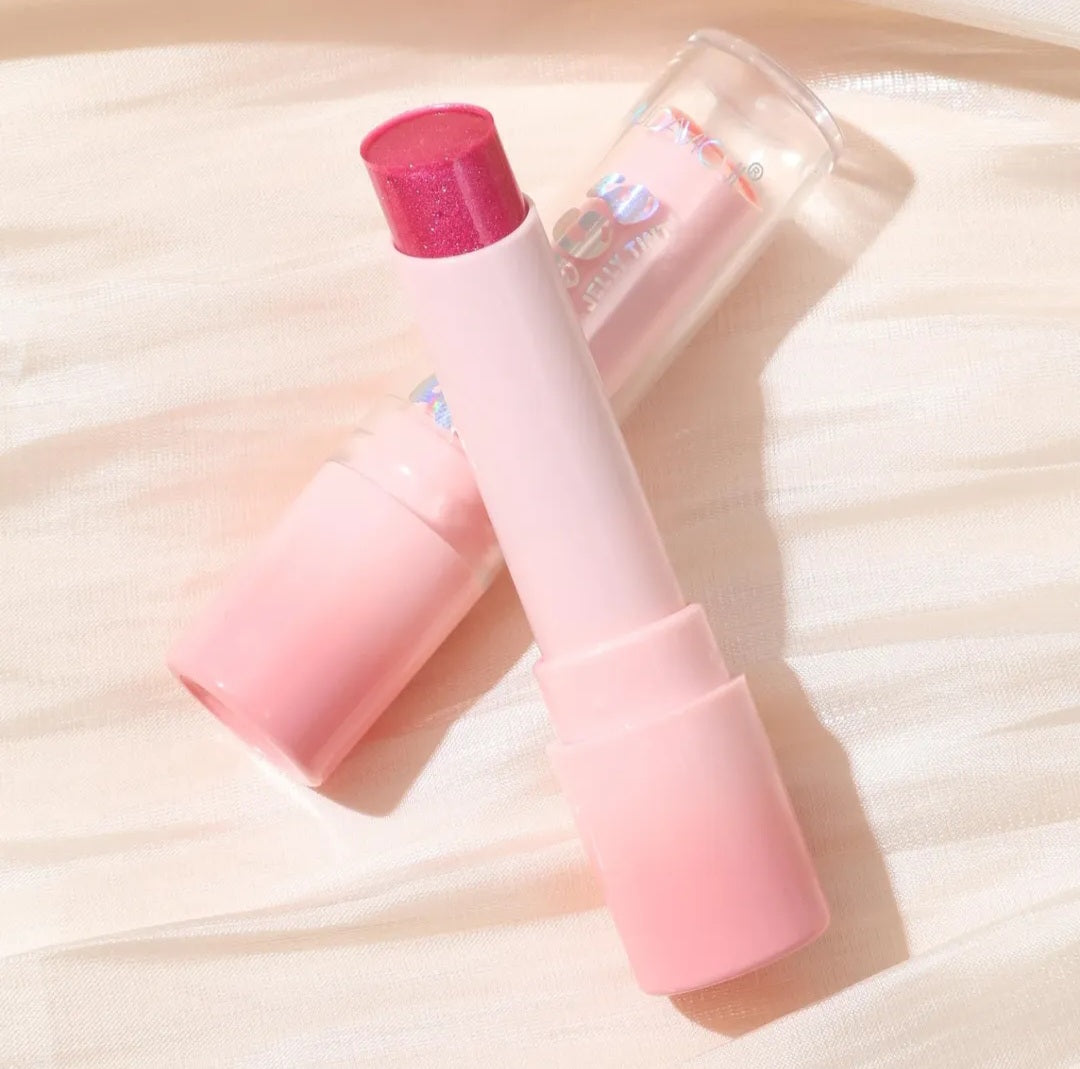 2 in 1 HUDA MOJI Bounce Jelly  Eyeshadow and Tint Lip Gloss