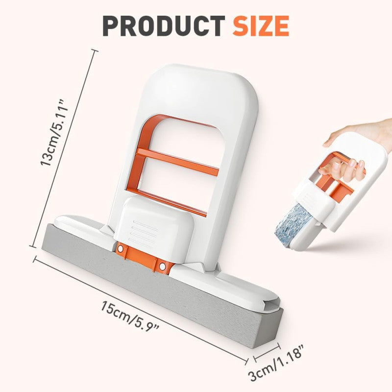 Foldable Desktop Mop, Mini Sponge Mop