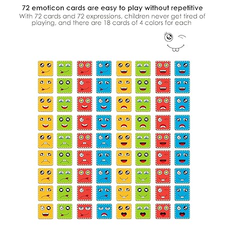 Crazy Face Challenge Game with Flash Cards | Hilarious Face-Making Board Game for Kids & Families | Fun & Interactive Family Challenge Game for Parties