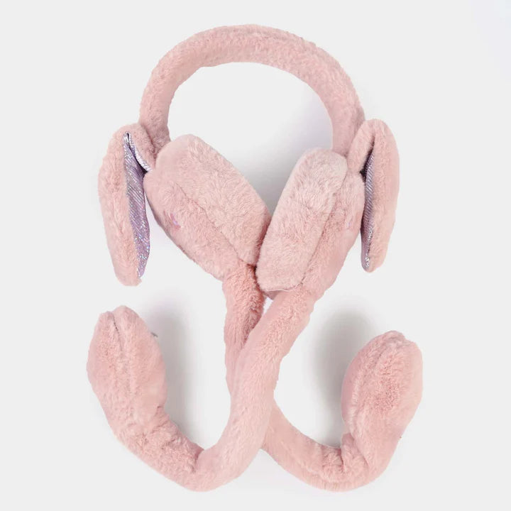 Stylish & Protective Movable Ears Earmuff For Kids and girls