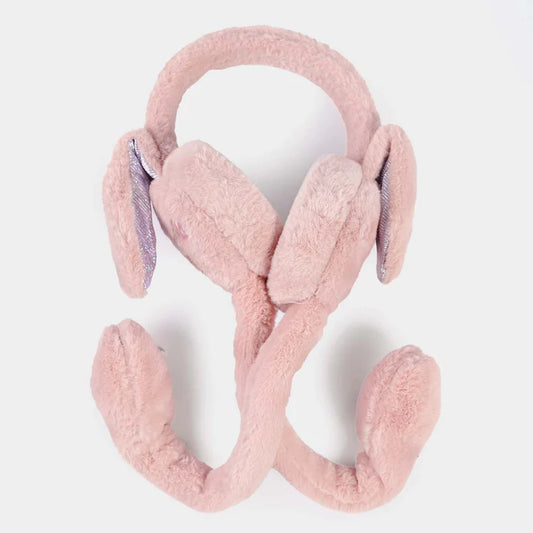 Stylish & Protective Movable Ears Earmuff For Kids and girls