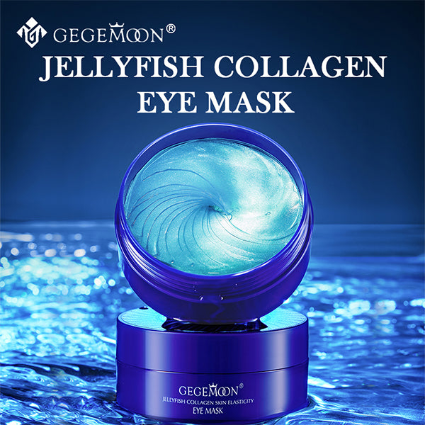 GEGEMOON Gold Hydrating Smooth Eye Mask – Anti-Aging Under Eye Patches for Puffiness, Dark Circles, and Hydration 60 pieces