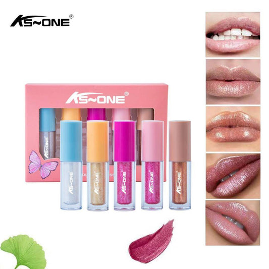 KS-One Gorgeous Lip Gloss  5Pcs Set