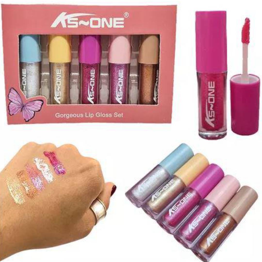 KS-One Gorgeous Lip Gloss  5Pcs Set