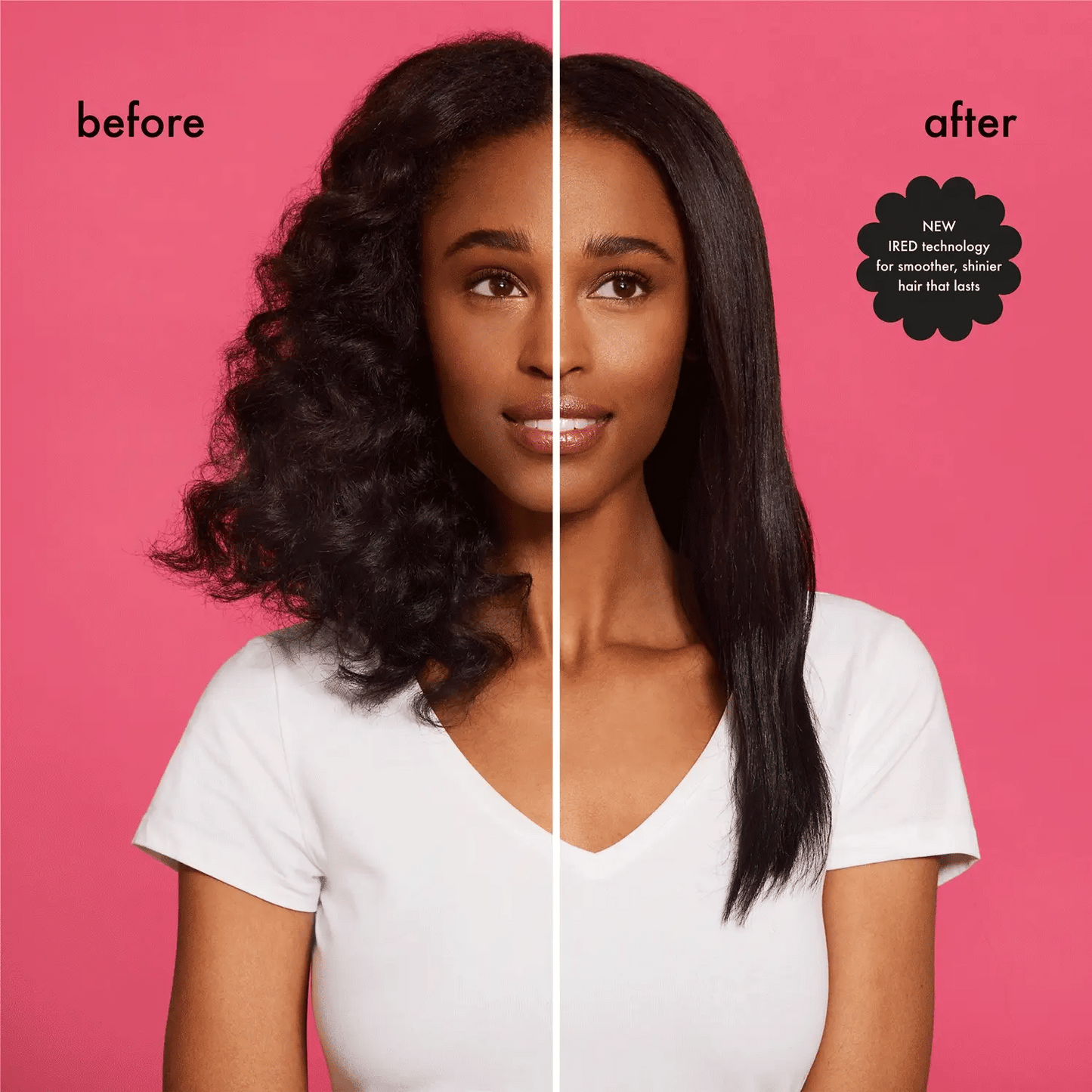 Hair Straightening Brush & Curler