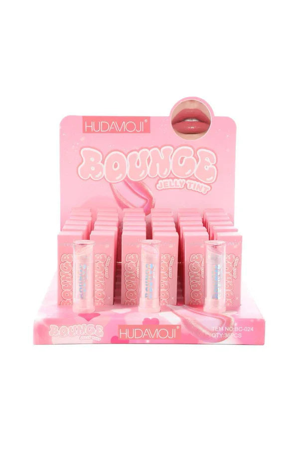 2 in 1 HUDA MOJI Bounce Jelly  Eyeshadow and Tint Lip Gloss