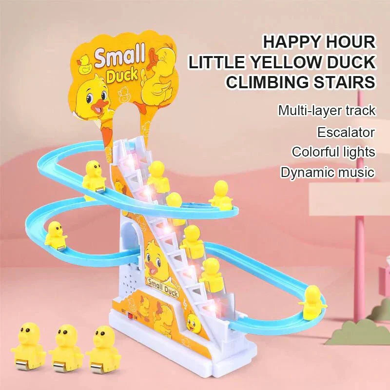 Small Ducks Climbing Toy With Music & Lights